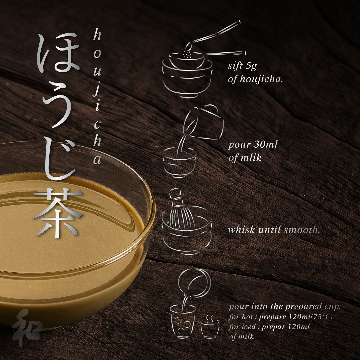 Peace 和 Ground Houjicha
