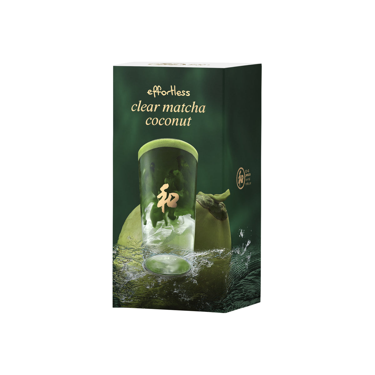 Peace 和 Effortless clear matcha coconut