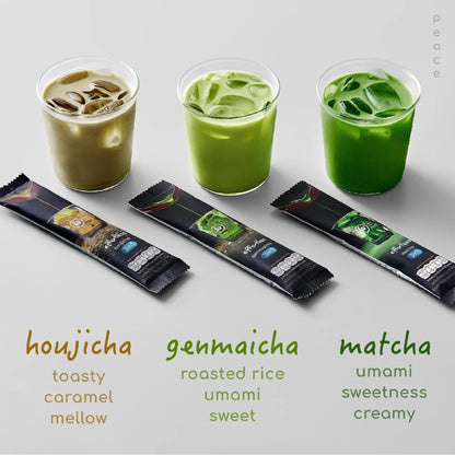 Peace 和 Effortless Houjicha
